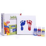 dabble Baby's Handprint and Footprint Kit I Non Toxic and Child Safe I Frame Baby's Precious Memory I Gift for New Moms and Baby Shower Gift I Keepsake Kit | Toddler Hand and Foot Print | 6 Months+