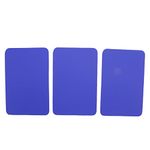 Air Mattress Patch Kit, PVC Air Mattress Patch,3 PCS Waterproof Kayak Patch PVC Raft Patch Rubber Boat Repair Patches Set for Inflatable Boat Canoe(Blue)