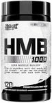 Nutrex Research HMB 1000 MG | Supports Muscle Recovery, Reduce Skeletal Muscle Damage, Increased Strength, Prevent Muscle Loss | 120 Capsules