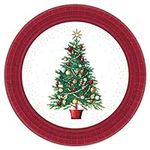 Oh Christmas Tree Round Paper Plate
