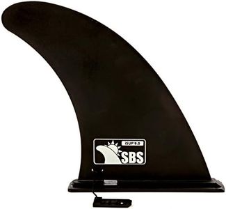 SBS 9" iSUP Fin - Quick Release Slide in Fin for Inflatable Paddleboard (Aqua Marina, Vilano, etc)