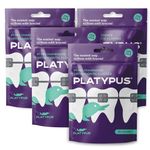 Platypus - Ortho Dental Flossers-30 Flossers Per Pack (4 Pack)