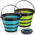 Pumtus 2 Pack Collapsible Bucket, 2