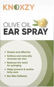 Knoxzy Olive Oil Ear Spray – Wax Removal & Pain Relief, 10ml