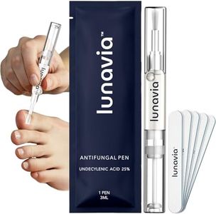 Antifungal Pen – 25% Undecylenic Acid, Toenail Fungus Treatment Extra Strength, Nail Renewal, Tea Tree Oil, Clove Bud Oil, Aloe Vera, and Vitamin E- 1 Pack, Twist Pen Activator, Made in USA