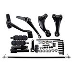 Astra Depot Forward Controls Kit For Harley Sportster XL883 XL1200 Peg + Lever + Linkages + Mounting Hardware Black