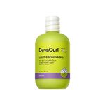 DevaCurl Light Defining Curl Gel Soft Hold for natural Texture, No Crunch Styler, Sulfate Free Hair Gel for Curly, Wavy and Coils, 355mL