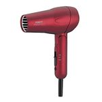 Conair MiniPRO Folding Handle Tourmaline Ceramic Styler/Hair Dryer; Red