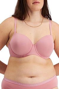 Bonds Women's Invisi Full Busted T-Shirt Bra, Mauve Blush, 10D