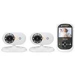 Motorola MBP25 Video Baby Monitor with 2 Cameras, 2.4 Inch