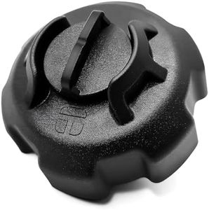JkorkM 621501-10 Manual Vent Gas Cap Compatible with Old Style Portable Boat Gas Tank, Black Gas Tank Cap