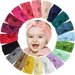 ALinmo 20PCS Elastic Nylon Turban S