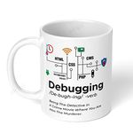 Akipi Debugging Definition Verb/IT Programming Coding ARM054 Ceramic Coffee Mug 11oz