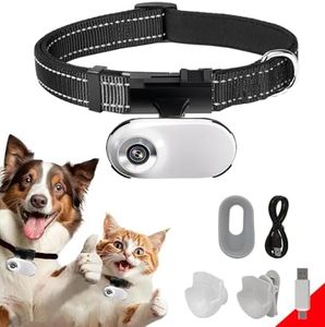 ehomful HD 1080P Cat Camera Collar with Video Record Wireless Mini Sport cam,Small Action Cameras,Body Camera for Pet Supplies/Stuff,Outdoor/Inoor Birthday Gift No WiFi