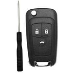 Keycept™ 3 Button Replacement Key Shell/Case fit for Chevrolet Cruze (Key)