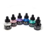 Daler - Rowney FW 29.5ml Ink Bottle - Pearlescent Effect (Set of 6)