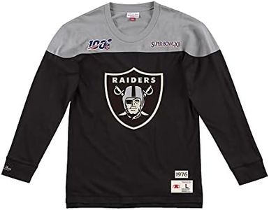 Mitchell & Ness mens Oakland Raiders, Black, Medium