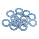 15PCS M12 Oil Drain Plug Gasket Compatible with Lexus Toyota Scion,Standard Car Accessories Oil Plug Gasket,Oil Drain Pan Crush Washer Replacement OEM#9043012031(for Toyota M12)