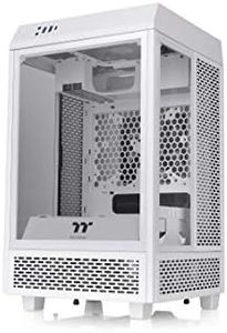 Thermaltake The Tower 100 Tempered Glass Mini Tower Snow Edition