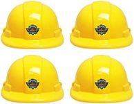 4 Pcs Yellow Construction Hat Kids 