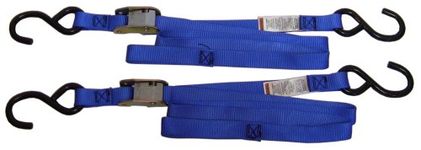 Ancra 40888-34-04 Blue Original Premium Cam Buckle Tie Down, 8 Pack