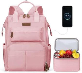 Maelstrom Travel Backpack with Lunch Box (Pink)