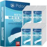 Teeth Whitening Strip - 56 Teeth Whitening Strips (28-Day), Non-Sensitive Teeth Whitening Kit, Non-Slip Whitening Strips, Professional Teeth Whitener, Fast-Result Teeth Whitening Products