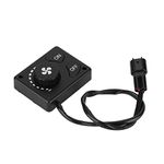 Parking Heater Controller DC 12V/24V Climate Control Panel Knob Switch for Car Truck Air Heater