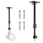 Selens Camera Wall Mount, Wall Mount Boom Arm for Photo Studio Video Ring Light, Umbrellas, Reflectors, Overhead with 3/8" 1/4" Thread