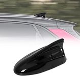 AMSPRAC Shark Fin Antenna Cover,Car Roof Antenna Caps Compatible with Hyundai Kona 2018 2019 2020 2021 2022 2023,for Kia Sorento 2019-2020,96210-J9300,Antenna Topper Cover with Chip,Glossy Black