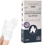 8 Pairs Cottonnerie Cotton Gloves f