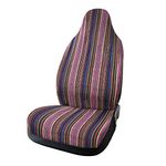 sourcing map Universal Multicolor Vivid Baja Bucket Seat Cover for Auto Car