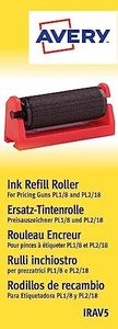 Avery Rouleaux Encreurs Noirs pour Pince à Étiqueter PL1/8 et PL2/18 - Pack de 5