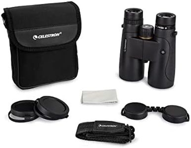 Celestron – Nature DX 10x50 Binoculars – Outdoor and Birding Binocular – Fully Multi-Coated with BaK-4 Prisms – Rubber Armored – Fog & Waterproof Binoculars