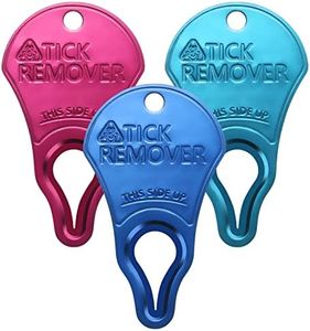 JOTOVO 3 Pack Tick Remover Tool Portable, Tick Removal for Pet and Humans, Safe and Reliable, Pain-Free, Essential Tools for Outdoor Activities