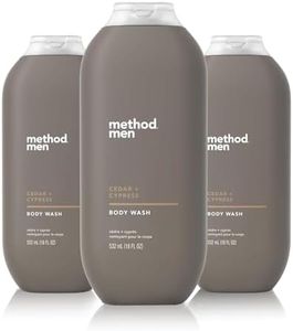 Method Men, Cedar + Cypress Body Wash, 18oz, 3 pack, Packaging May Vary