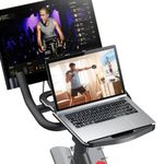 KMOUANTS Tabletop Tray Holder Compatible with Peloton Bike (Not Bike Plus for Tablets, laptops, Books, Phones, etc. - Riding Work Surface ，Bikes Accessories for Peloton (Not for Bike+)