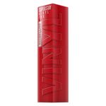 Maybelline New York Lip Colour, Smudge-free, Long Lasting Up To 16h, Liquid Lipstick, Shine Finish, SuperStay Vinyl Ink, 50 Wicked