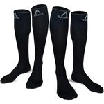 Womens & Mens Compression Socks Men 20-30 mmHg, comes in 1 & 2 Pair Packs, attire running, pregnancy, varicose veins, nurse
