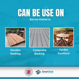 SmartSeal Deck Cleaner 5L – Concentrated Composite & Wood Algae Remover