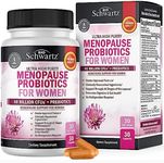 Menopause Supplements for Women - 40 Billion CFU Menopause Probiotics for Women - Support for Hot Flashes Night Sweats Mood Swings and Balance - Non-GMO, 30 Easy-Swallow Capsules, 30 Servings