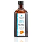 Nature Spell Argan Oil for Hair & Body 150ml - Targets Split Ends for your Hair - Helps Eliminate the Appearance Scars for your Skin – For all Hair & Skin Types