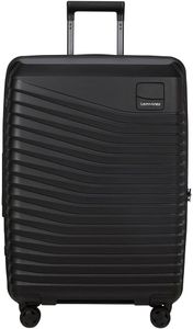 Samsonite Intuo Spinner M Expandable Suitcase, 69cm, Black, 79/87L