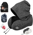 Travel Pillow with Extra Large Hood