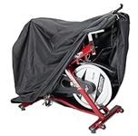 PRO BIKE TOOL Exercise Bike Cover - Indoor or Outdoor Bicycle Storage for Fitness Stationary Bikes - Waterproof & Dustproof Protection