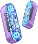 OCOOPA Magnetic Rechargeable Hand Warmers 2 Pack, 18W Fast Charging, 10000mAh Electronic Portable Pocket Heater, Seven-Color RGB Lights, Gaming Gear Tech Savvy Women, Purple