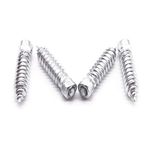 25mm Marrkey Screw Tire Studs Anti-slip Anti-ice Snow Spikes for Farm/Mining Car/ATV/SUV/Truck/Motorbike/Snowblower/Forklift/Skid Steer/Mini-Loader/Garden Tractor With Installation Tool - Pack of 100