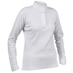 Shires Aubrion Hunting Shirt in White - Ladies Small, White