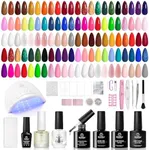 Beetles 85 Pcs Gel Nail Polish Kit