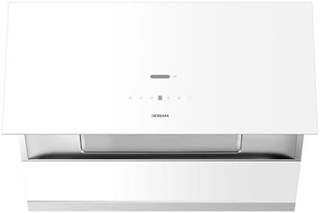ROBAM Under Cabinet or Wall Mount Kitchen Range Hood 36" R-Max3 White, 1400CFM Auto-Adjust Speed Control with LED Lights Vent Hood, Fingerprint Resistance and R-Link Tech